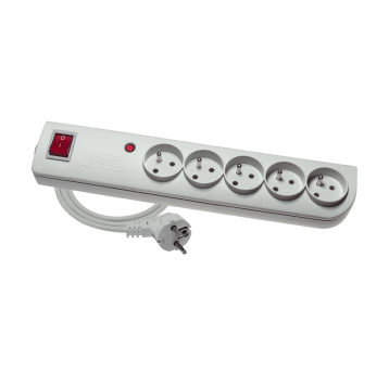 Przedłużacz przepięciowy PSF4-505 5gn/5m/Zu+W/1mm szary Elgotech