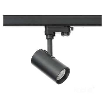 Reflektor szynowy 3-obwodowy NEXTRACK S-LINE 1xGU10 czarny Kobi