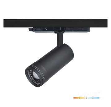 Reflektor szynowy LED NEXTRACK VISION 30W 3CCT 10-60° czarny Kobi Pro