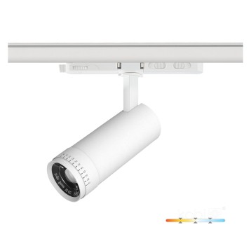 Reflektor szynowy LED NEXTRACK VISION 30W 3CCT 30-60° biały Kobi Pro