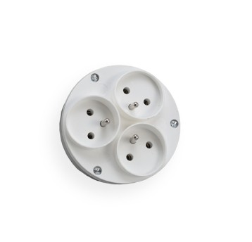 Rozgałęźnik RO-30 3gn/Zu biały Elgotech