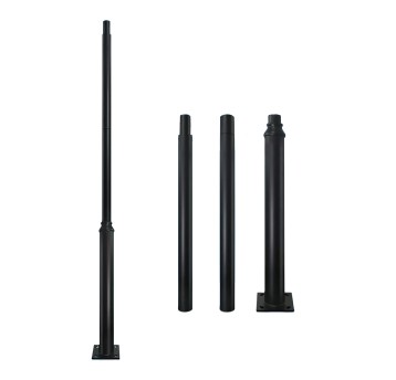 Słup BASE SV 3m Fi 60 mm czarny Kobi