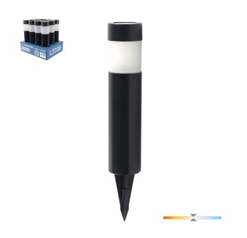 Solar bollard lamp LED AURORA ROUND 4000K IP44 LED2B