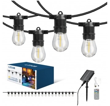 Solar garland LED STARLIGHT NEO 10m 20x0,042W E27 LED2B