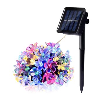Solar lamp SOLAR 50 LED LUME RGB LED2B
