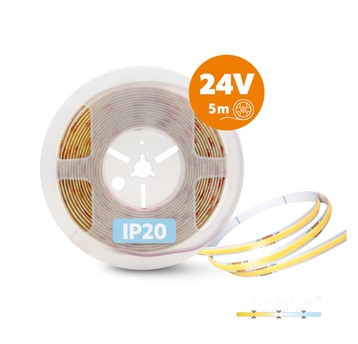 Taśma LED TRAMO 608 COB 5m 3CCT 24V IP20 Kobi Premium