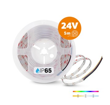 Taśma LED TRAMO 840 COB 5m RGB CCT 24V IP65 Kobi Premium