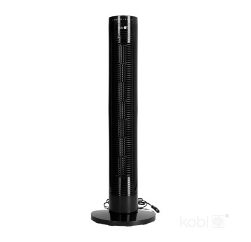 Tower fan HOORN 45W black Kobi
