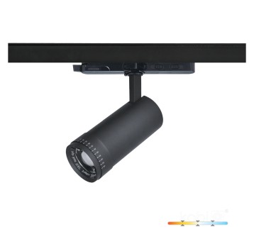 Track spotlight LED NEXTRACK VISION 20W 3CCT 10-60° black Kobi Pro