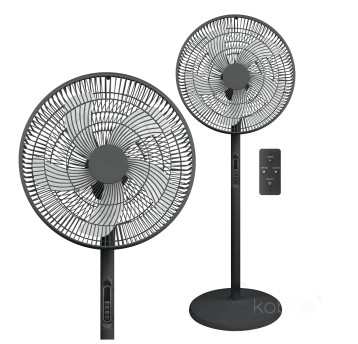 Wentylator podłogowy VIENTO-R 40W czarny Kobi Windstar