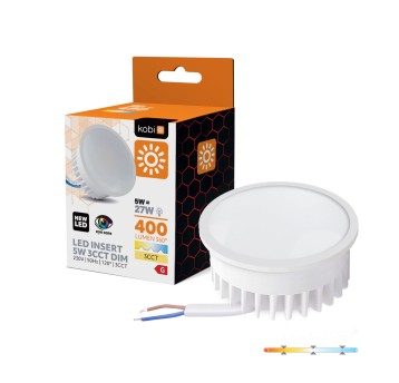 Wkład LED INSERT 5W 3CCT DIM Kobi