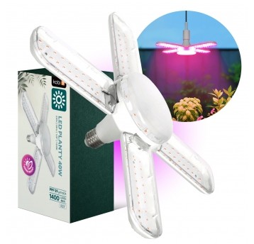 Żarówka do roślin LED PLANTY 40W E27 1200K Kobi Design