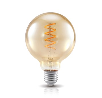 Żarówka filamentowa LED FLEX G95 4W E27 2700K Kobi 360 Line