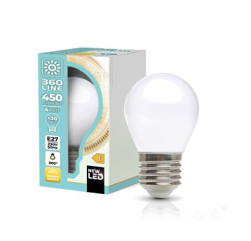 Żarówka filamentowa LED FMB 4W E27 3000K mleczna Kobi