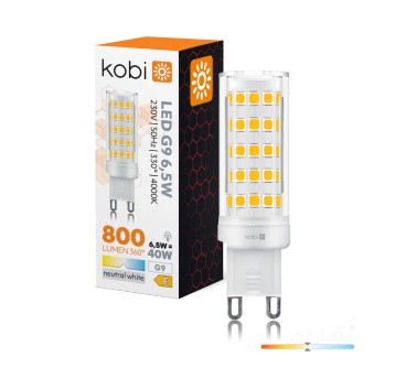 Żarówka LED G9 6,5W 4000K Kobi