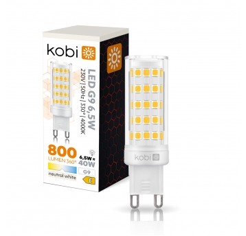 Żarówka LED G9 6,5W 4000K Kobi