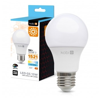 Żarówka LED GS 15W E27 6500K Kobi