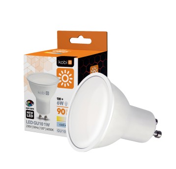 Żarówka LED GU10 1W 6000K Kobi