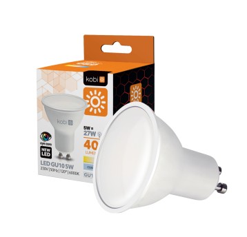 Żarówka LED GU10 5W 6000K Kobi