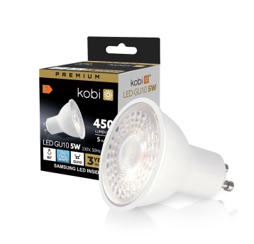 Żarówka LED GU10 5W 6500K Kobi Premium