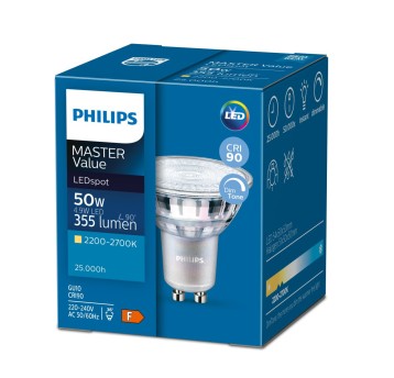 Żarówka LED GU10 6,2W 4000K MasLed