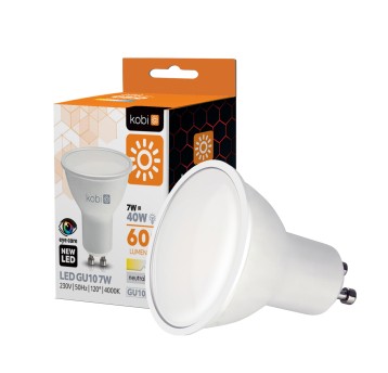 Żarówka LED GU10 7W 4000K Kobi