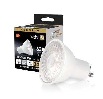 Żarówka LED GU10 7W 4000K Kobi Premium