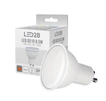 Żarówka LED GU10 8,5W 4000K LED2B