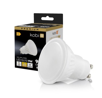 Żarówka LED GU10 9W 3000K Kobi Premium