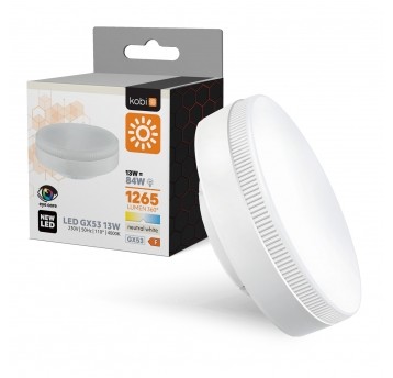 Żarówka LED GX53 13W 4000K Kobi