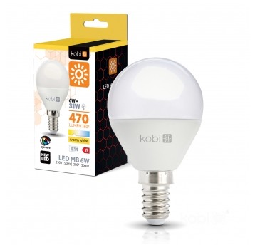 Żarówka LED MB 6W E14 3000K Kobi