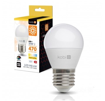 Żarówka LED MB 6W E27 3000K Kobi