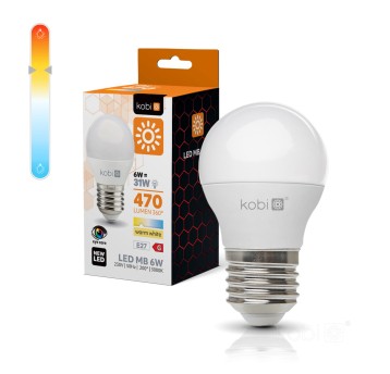 Żarówka LED MB 6W E27 3000K Kobi