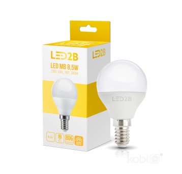Żarówka LED MB 8,5W E14 3000K LED2B