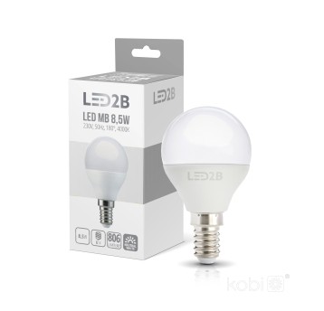 Żarówka LED MB 8,5W E14 4000K LED2B