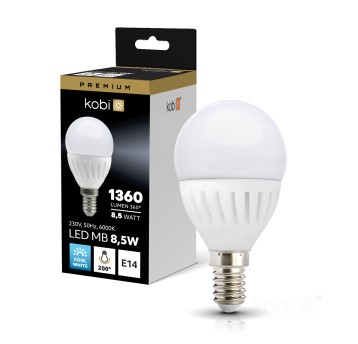 Żarówka LED MB 8,5W E14 6000K Kobi Premium