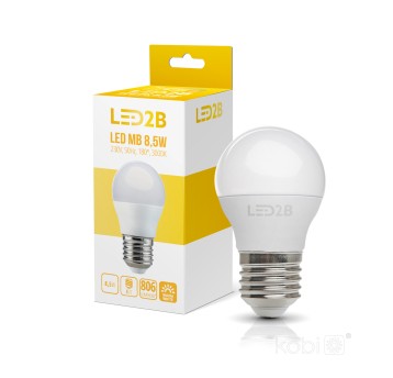 Żarówka LED MB 8,5W E27 3000K LED2B