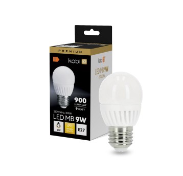 Żarówka LED MB 9W E27 3000K Kobi Premium
