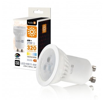 Żarówka LED MR11 4W GU10 4000K Kobi
