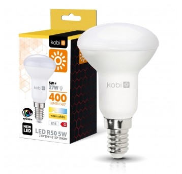 Żarówka LED R50 5W E14 3000K Kobi