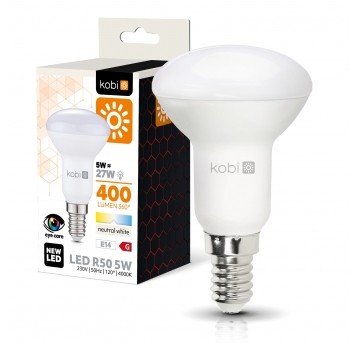 Żarówka LED R50 5W E14 4000K Kobi