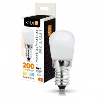 Żarówka LED T 2W E14 4000K Kobi
