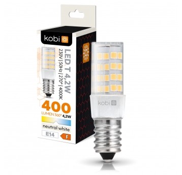 Żarówka LED T 4,2W E14 4000K Kobi