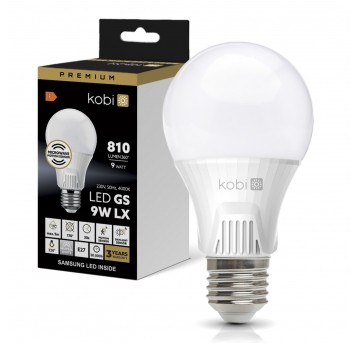 Żarówka z czujnikiem ruchu LED GS 9W E27 4000K LX Kobi Premium